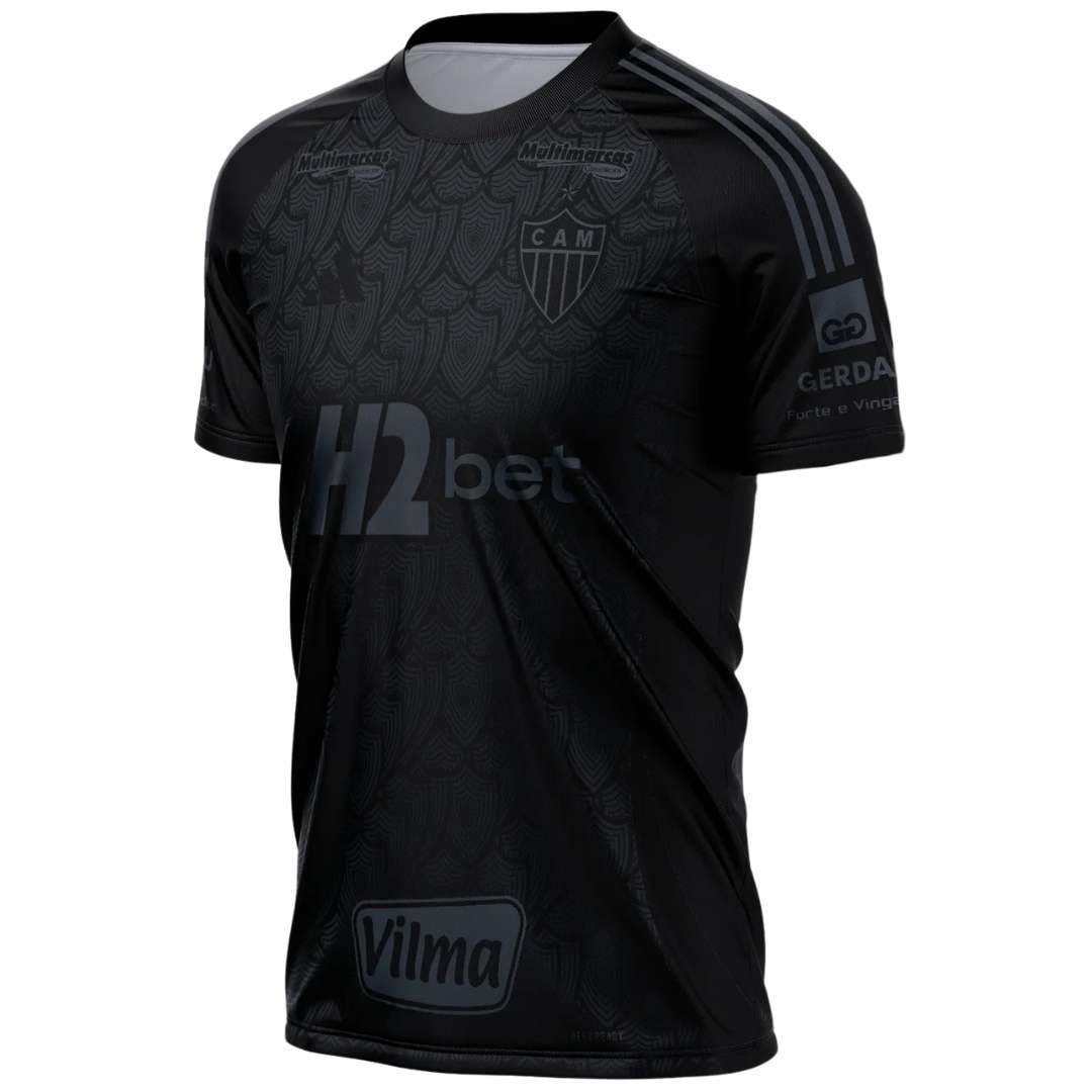 Camisa Adidas Atlético Mineiro 25/26 All Black