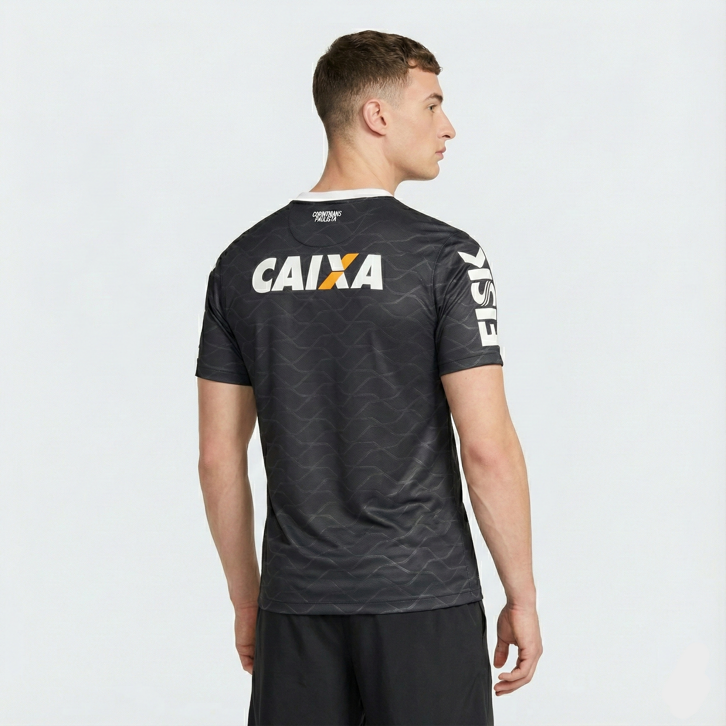 Camisa Corinthians Retrô 2012 Home NIke Masculina - Preto
