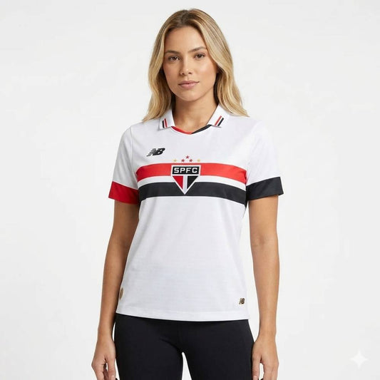 Camisa Feminina New Balance São Paulo FC 2024/25 I