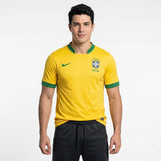 Camisa Nike Retro Seleção Brasileira 2006 Home