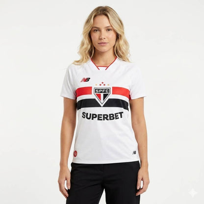 Camisa São Paulo Home 26/27 - NB Feminina