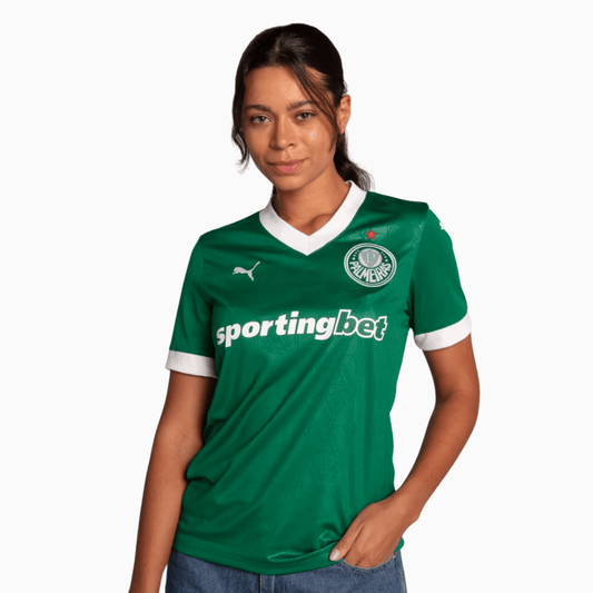 Camisa Feminina Puma Palmeiras 2025/26 Home