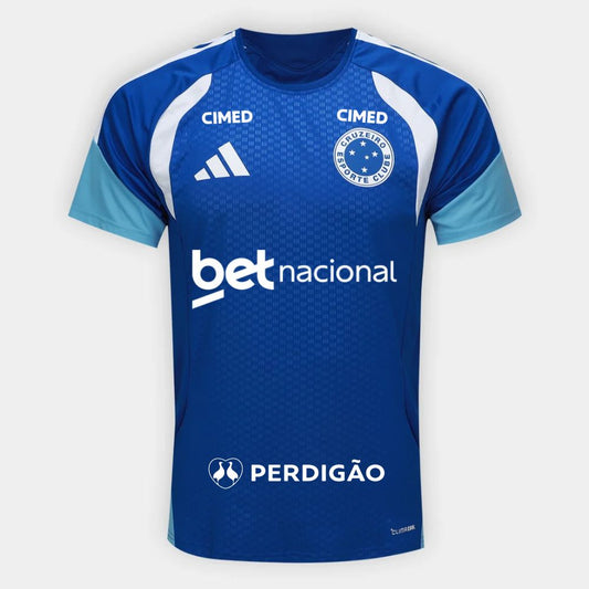 Camisa Adidas Cruzeiro 26/27 Treino C/ Patrocínios