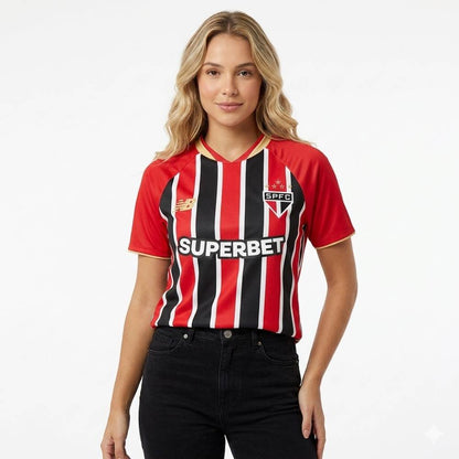 Camisa Feminina New Balance São Paulo 2025/26 II