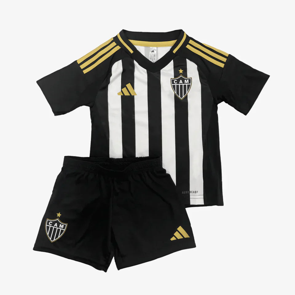 Conjunto Infantil Adidas Atlético Mineiro 25/26 I