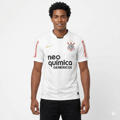 Camisa Corinthians Retrô 2012 Away NIke Masculina - Branco
