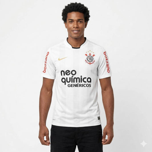 Camisa Corinthians Retrô 2012 Away NIke Masculina - Branco