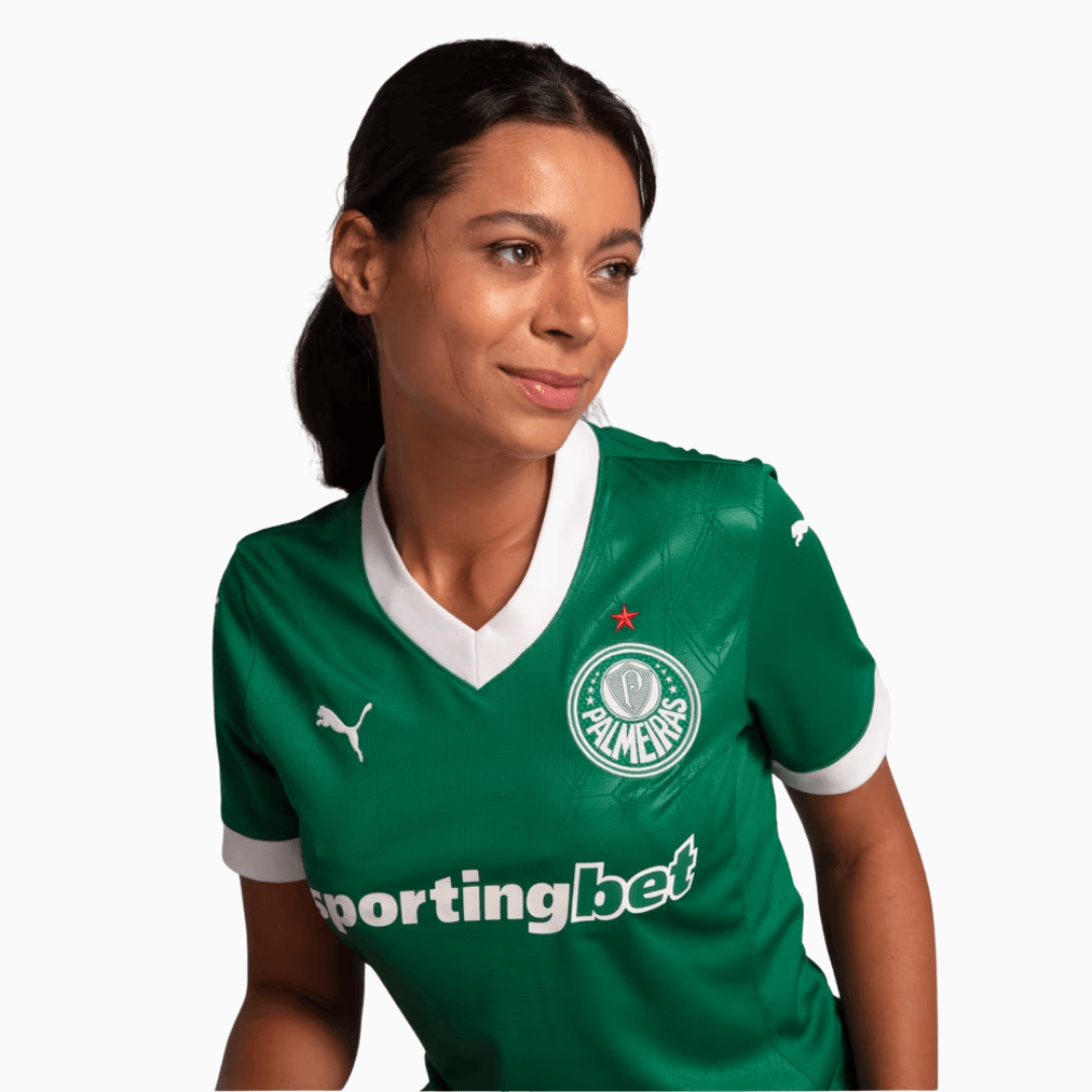 Camisa Feminina Puma Palmeiras 2025/26 Home