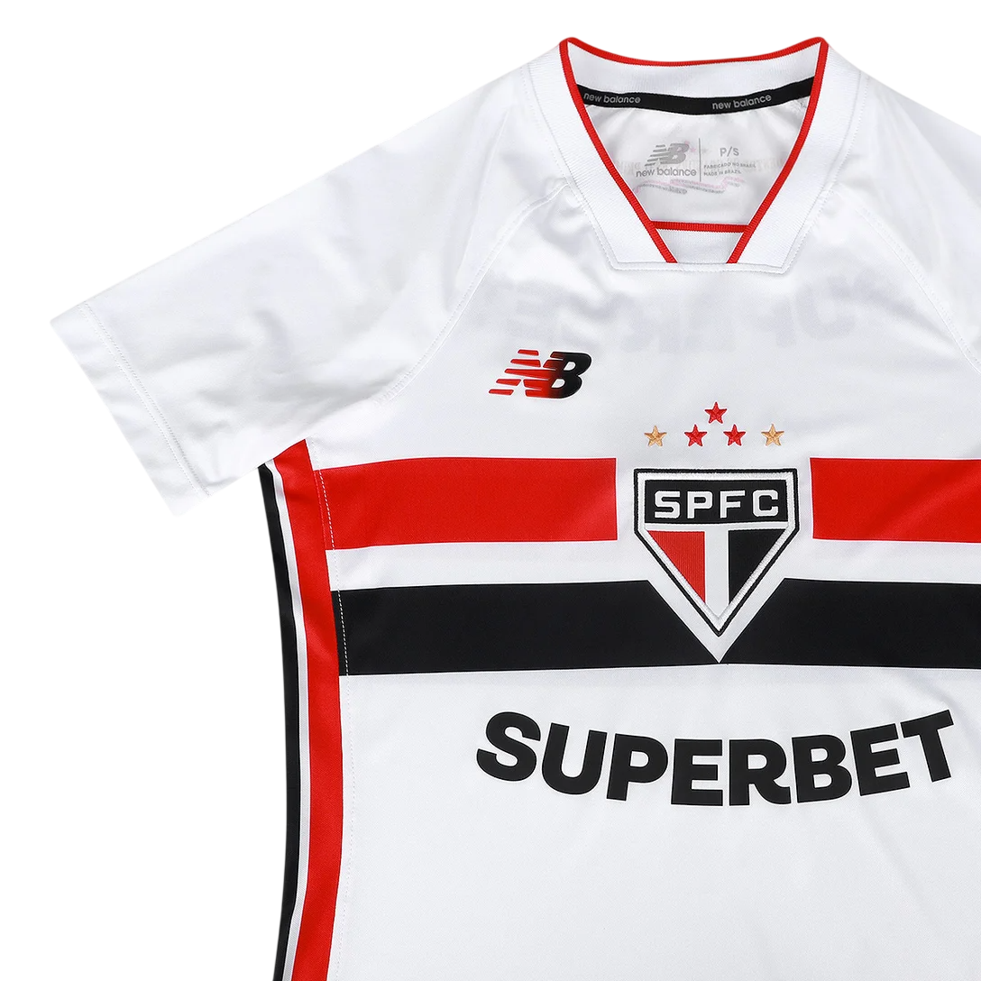 Camisa São Paulo Home 26/27 - NB Feminina