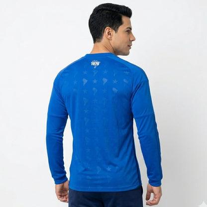 Camisa Adidas Cruzeiro 26/27 Home Manga Longa