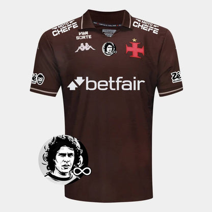 Camisa Kappa Vasco III 25/26 C/ Patrocínios