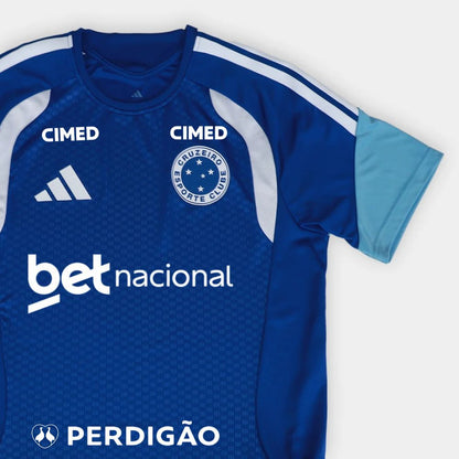Camisa Adidas Cruzeiro 26/27 Treino C/ Patrocínios