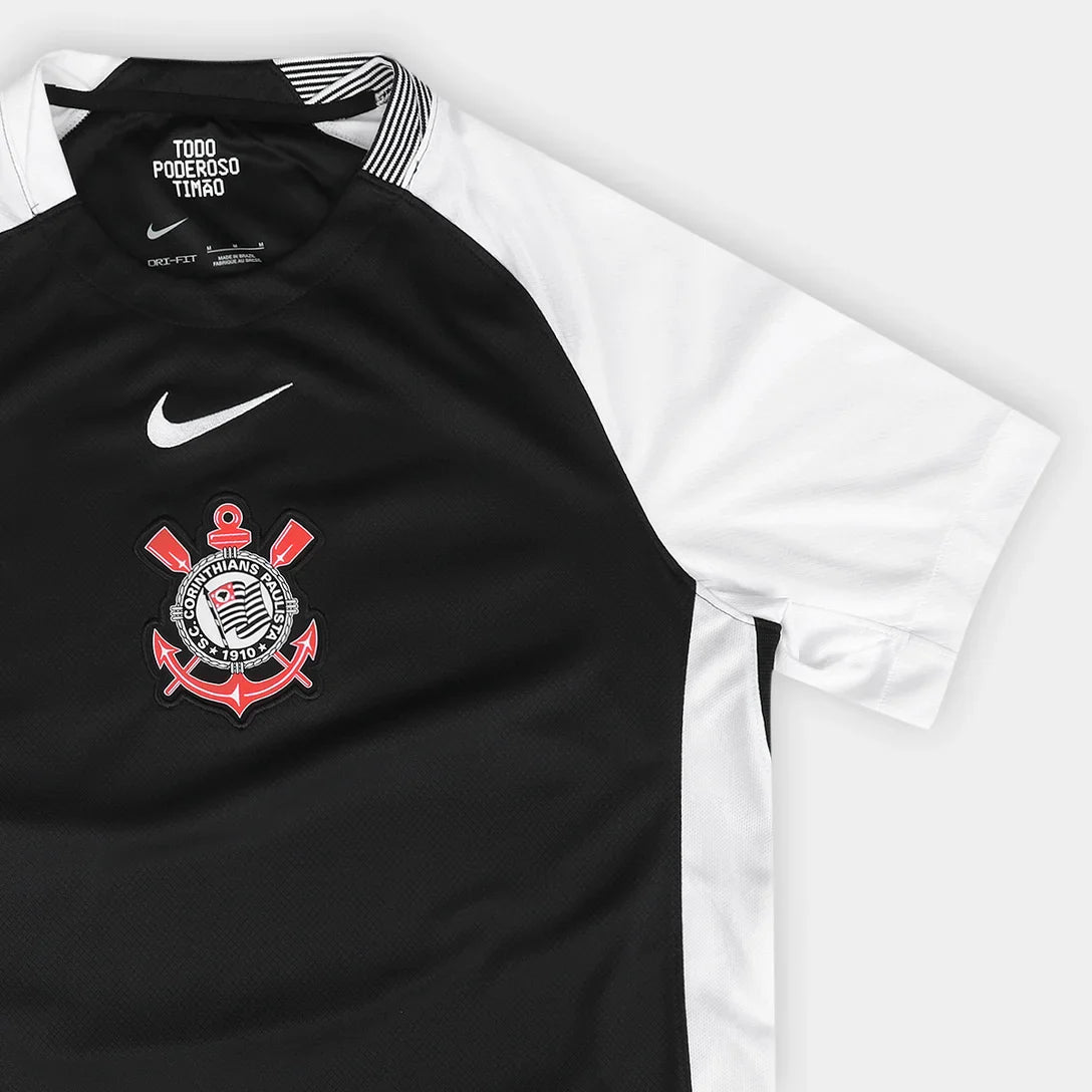 Conjunto Infantil Feminino Nike Corinthians 2025/26 II