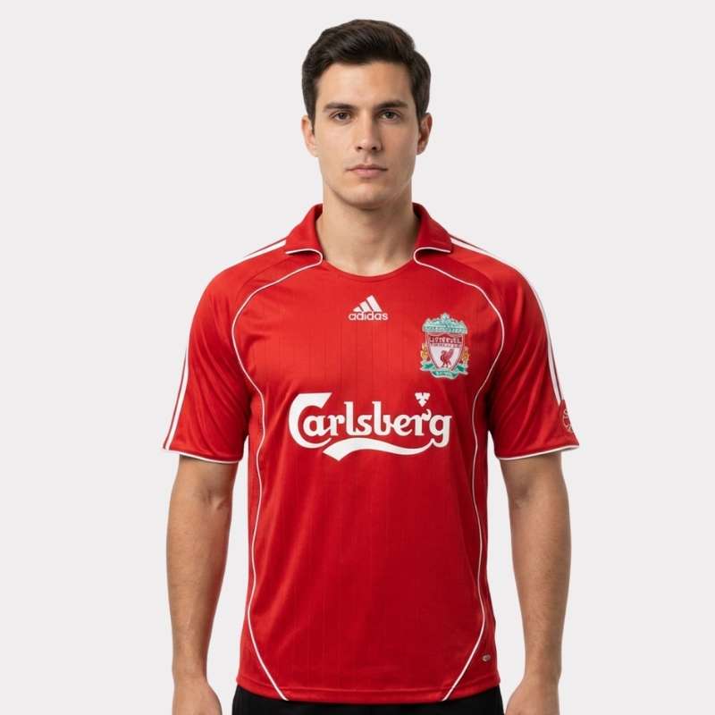 Camisa Retrô Liverpool 06/07 Home