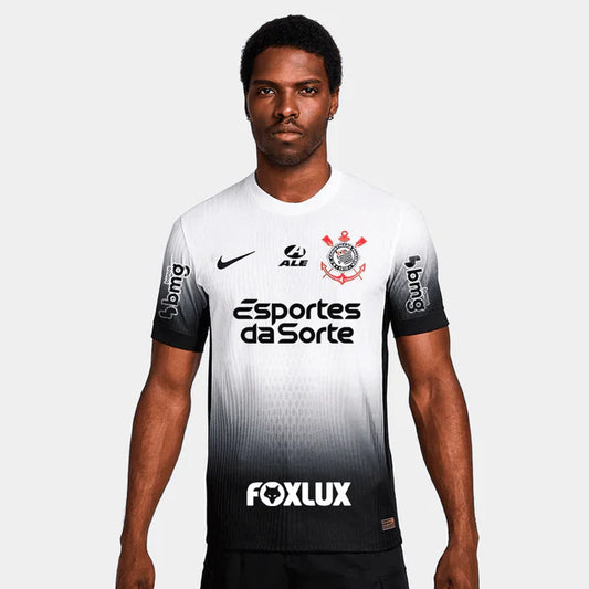 Camisa Nike Corinthians I 24/25 Jogador C/ Patrocínios