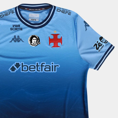 Camisa Kappa Vasco III 25/26 Goleiro C/ Patrocínios