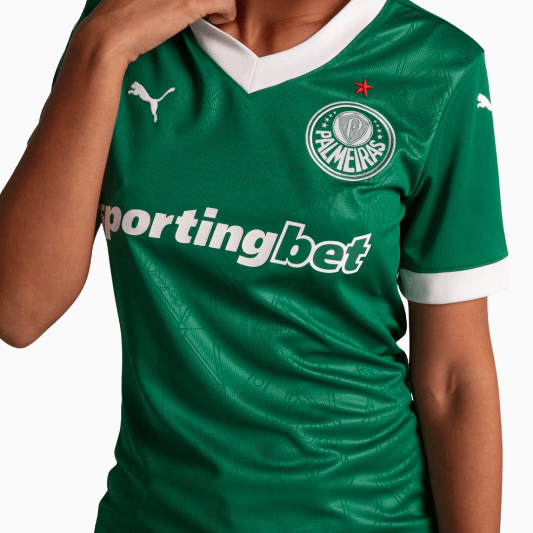 Camisa Feminina Puma Palmeiras 2025/26 Home