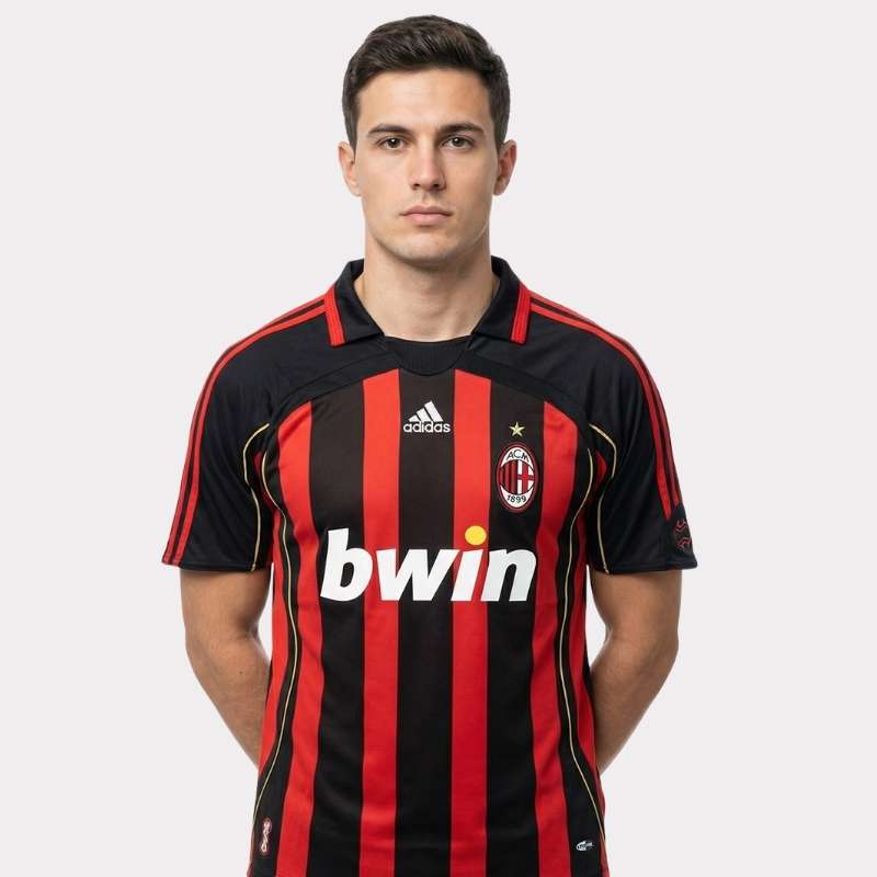 Camisa Retrô Milan 06/07 Home