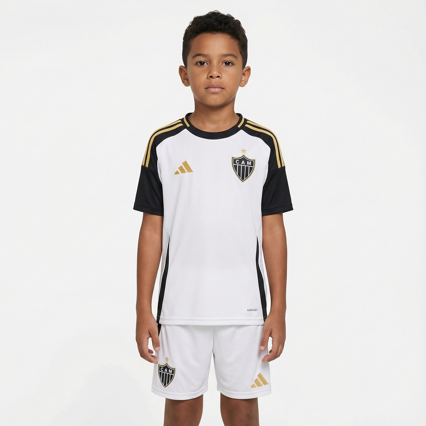 Conjunto Infantil Adidas Atlético Mineiro 25/26 II