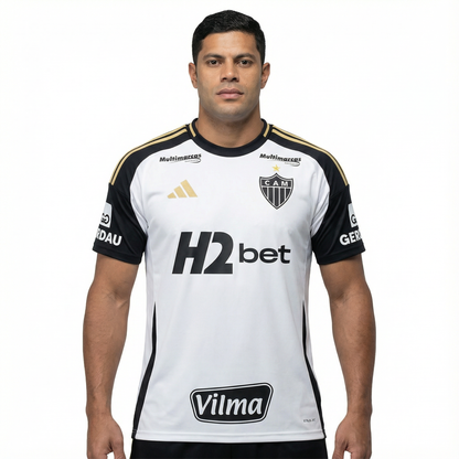 Camisa Adidas Atlético Mineiro 25/26 Away C/ Patrocínios