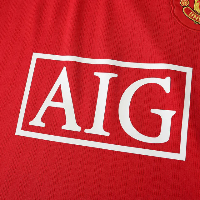 Camisa Retrô Manchester United 07/08 Home M. Longa