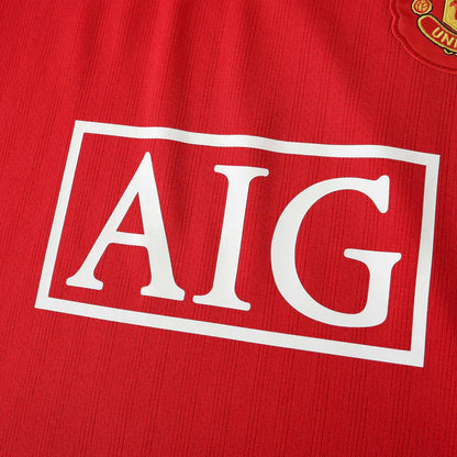 Camisa Retrô Manchester United 07/08 Home M. Longa