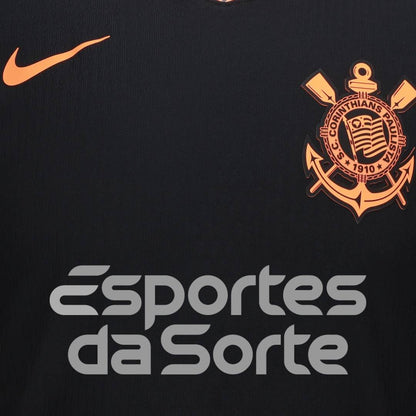 Camisa Nike Corinthians III 25/26 Jogador C/ Patrocínios