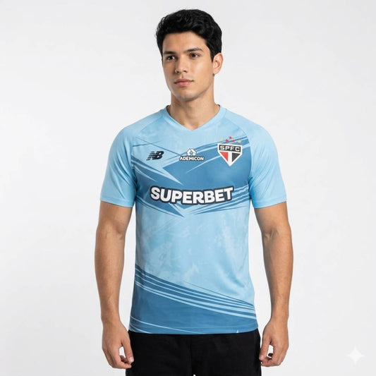 Camisa São Paulo Goleiro 25/26 Clara - NB Torcedor Masculina