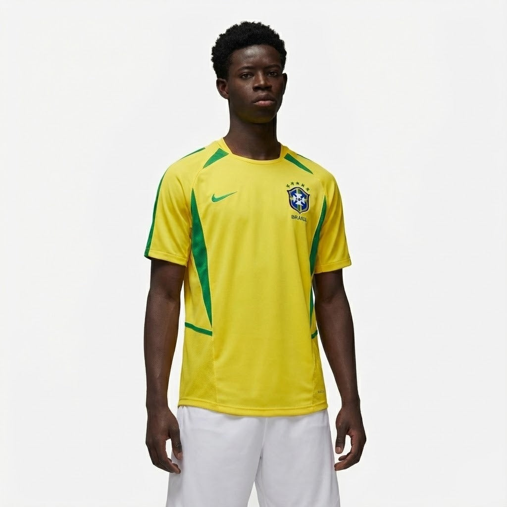 Camisa Nike Retrô Seleção Brasileira 2002 Home