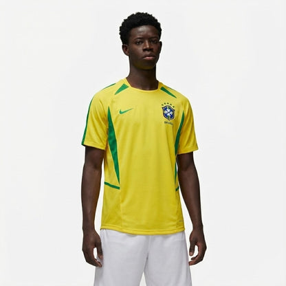 Camisa Nike Retrô Seleção Brasileira 2002 Home