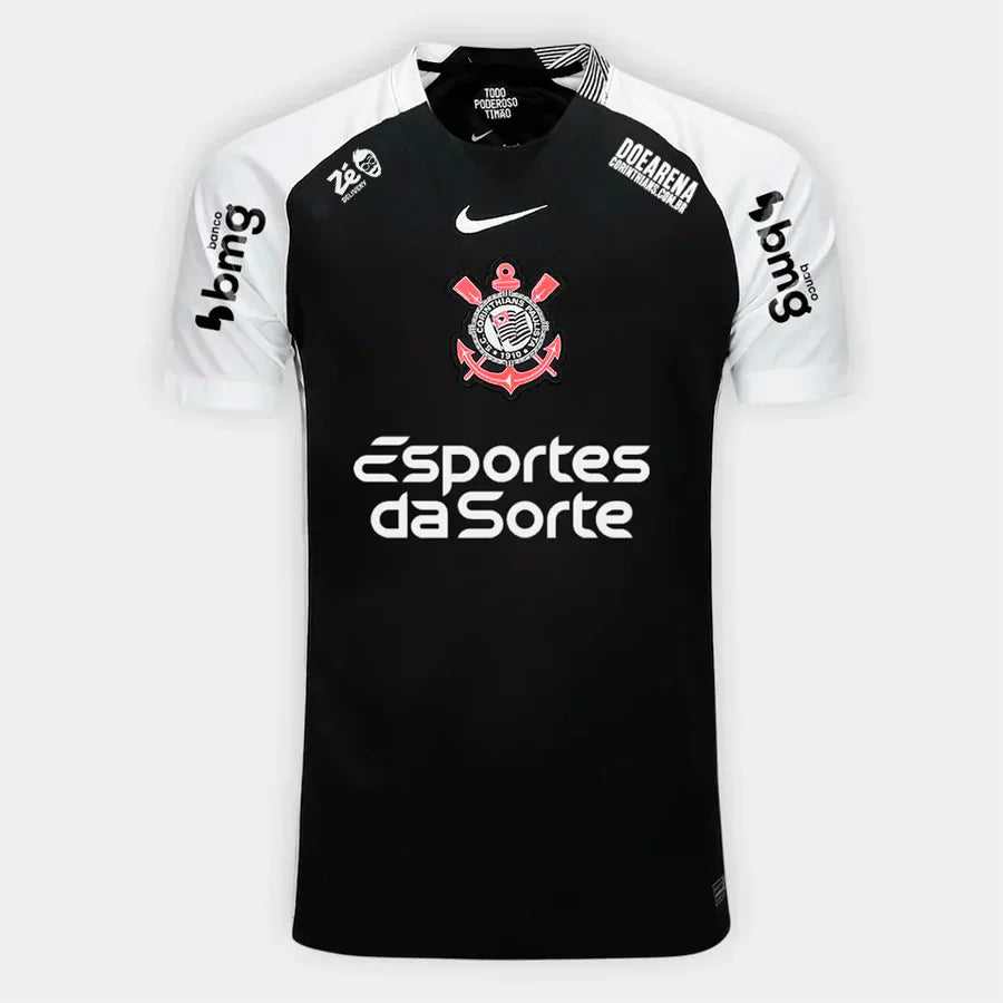 Camisa Nike Corinthians 25/26 Away C/ Patrocínios