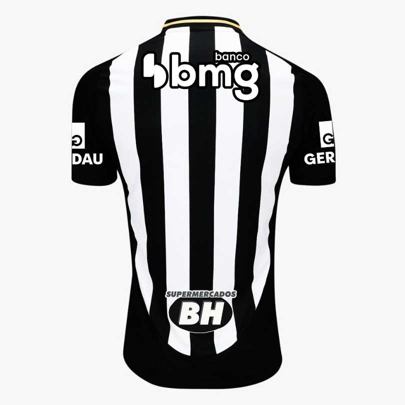 Camisa Adidas Atlético Mineiro 25/26 Home C/ Patrocínios
