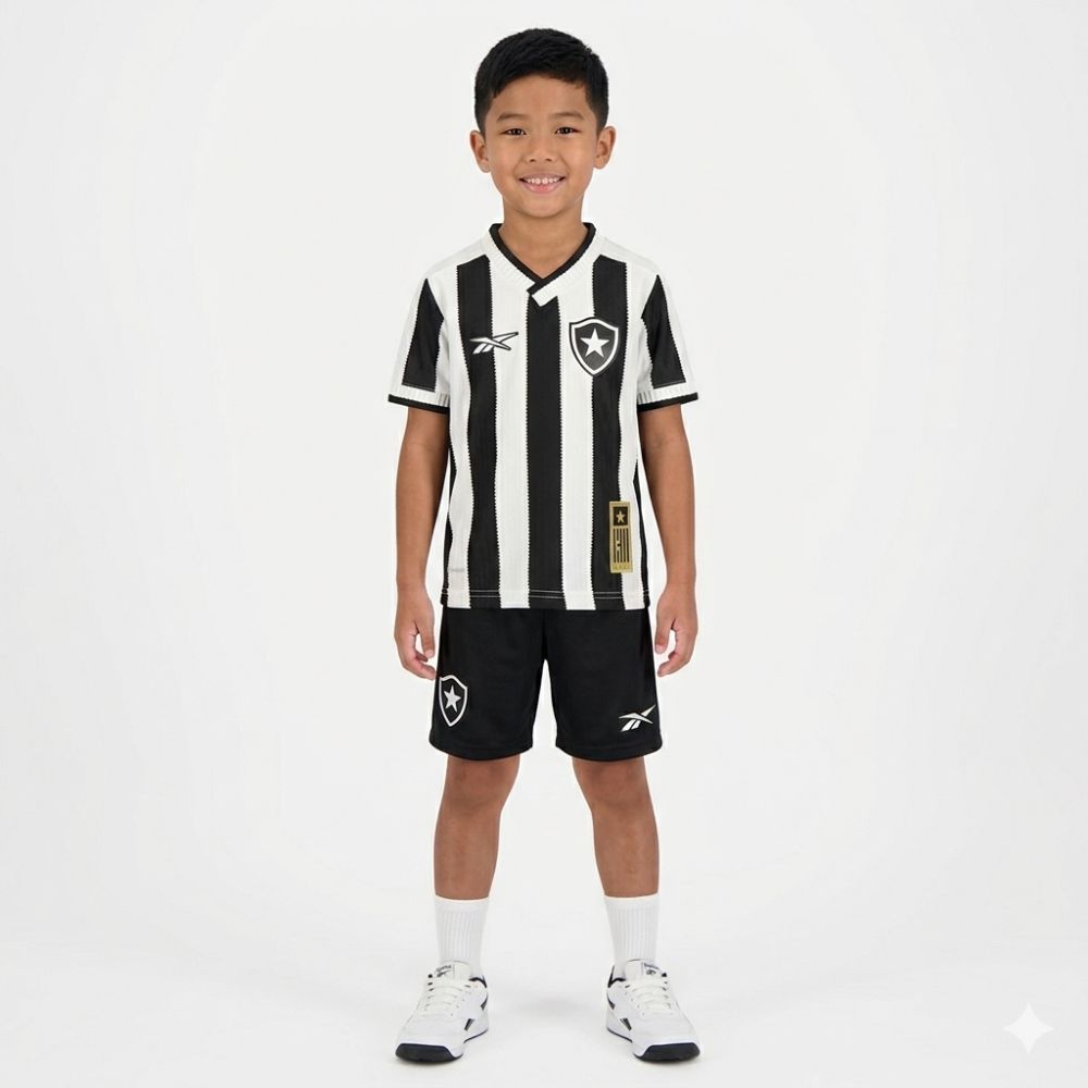 Conjunto Infantil Reebok Botafogo 25/26 I Masculino
