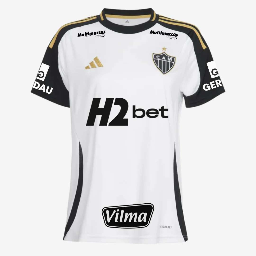 Camisa Adidas Feminina Atlético Mineiro 25/26 Away