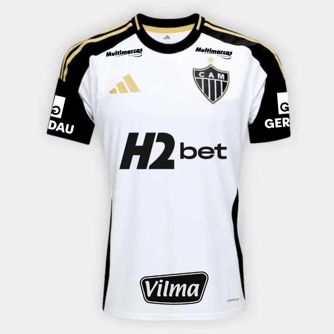 Camisa Adidas Atlético Mineiro 25/26 Away C/ Patrocínios