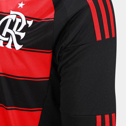 Camisa Adidas Flamengo 25/26 Home Manga Longa