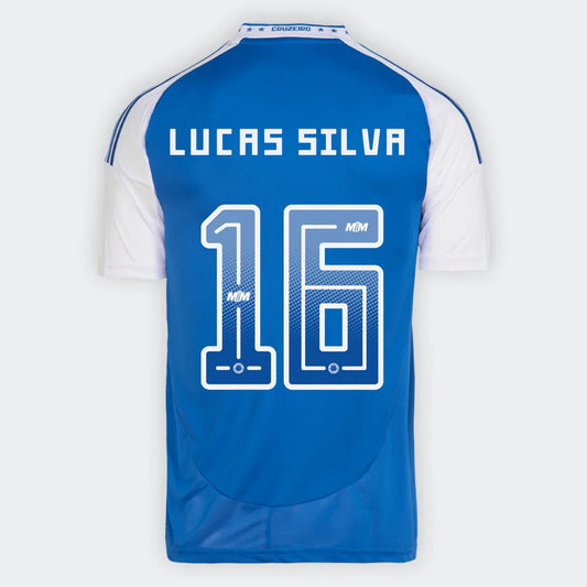 Camisa Adidas Cruzeiro 25/26 Home #16 Lucas Silva