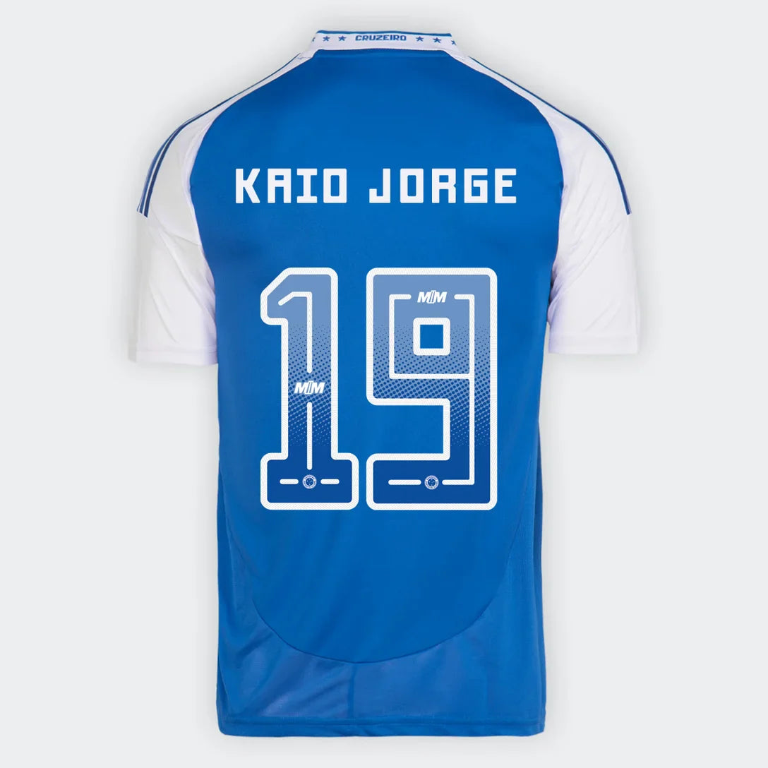 Camisa Adidas Cruzeiro 25/26 Home #19 Kaio Jorge