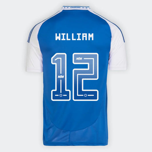 Camisa Adidas Cruzeiro 25/26 Home #12 William