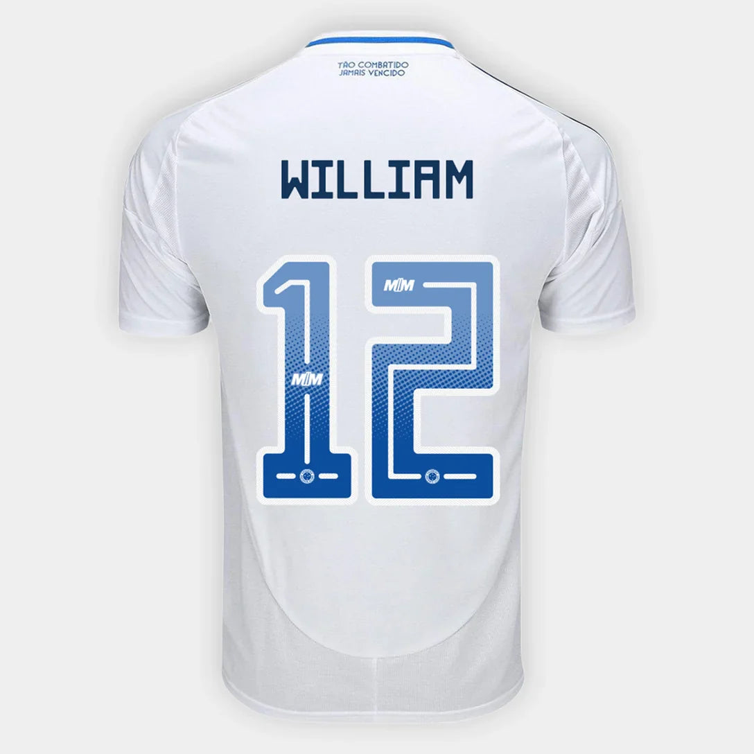 Camisa Adidas Cruzeiro 25/26 Away #12 William