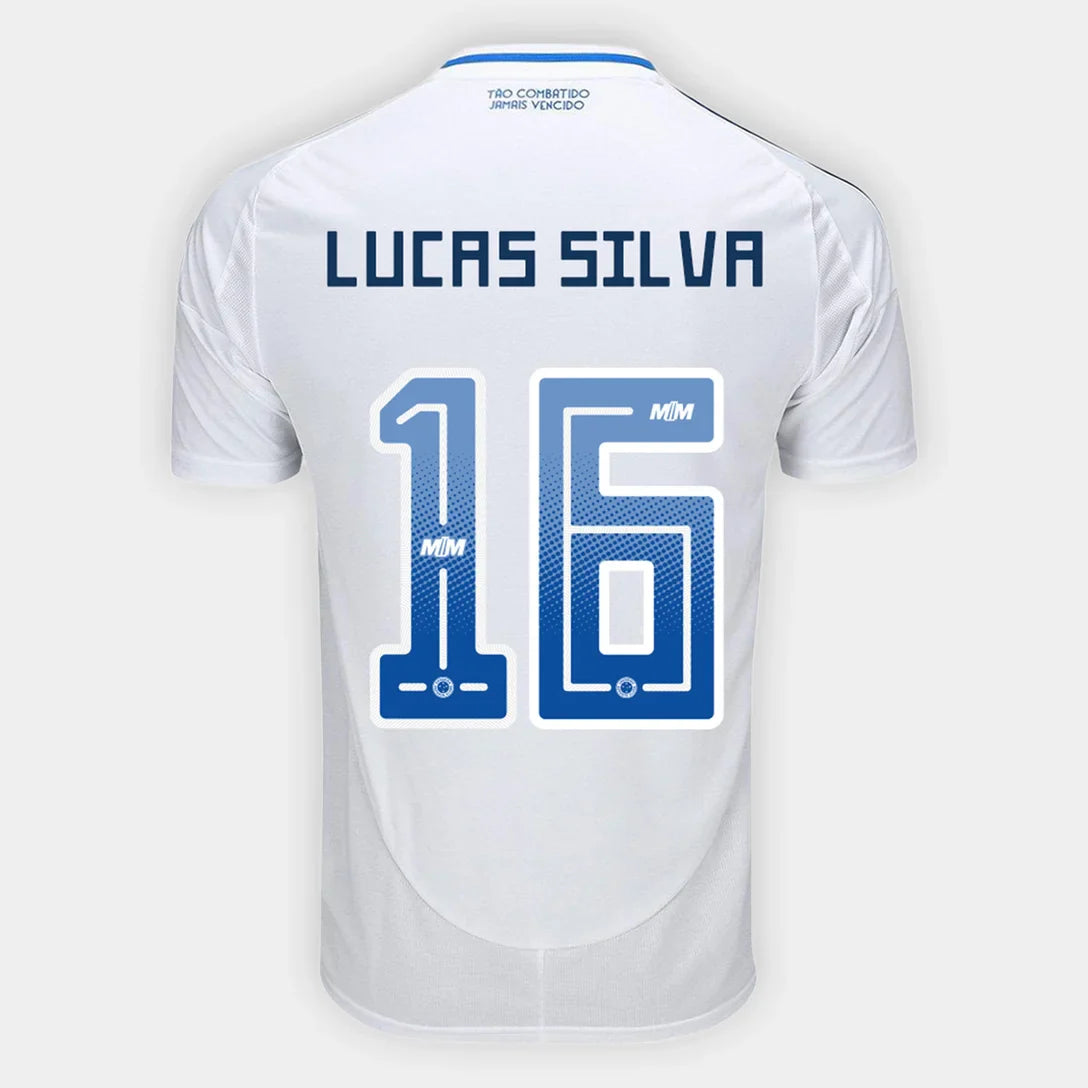 Camisa Adidas Cruzeiro 25/26 Away #16 Lucas Silva