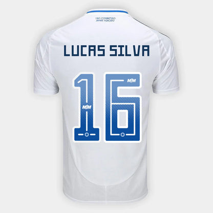 Camisa Adidas Cruzeiro 25/26 Away #16 Lucas Silva