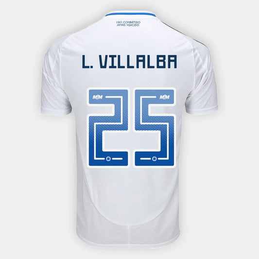 Camisa Adidas Cruzeiro 25/26 Away #25 L. Villalba