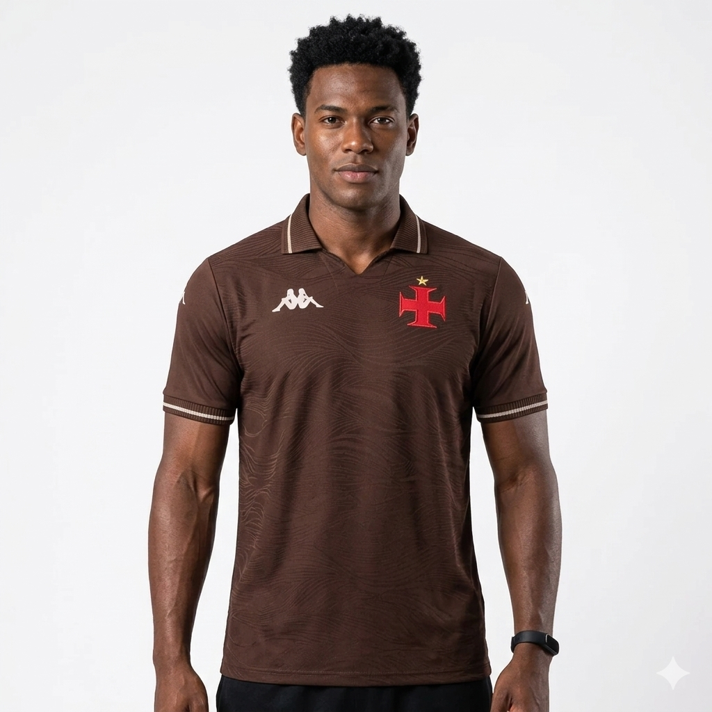 Camisa Kappa Vasco III 25/26 Jogador