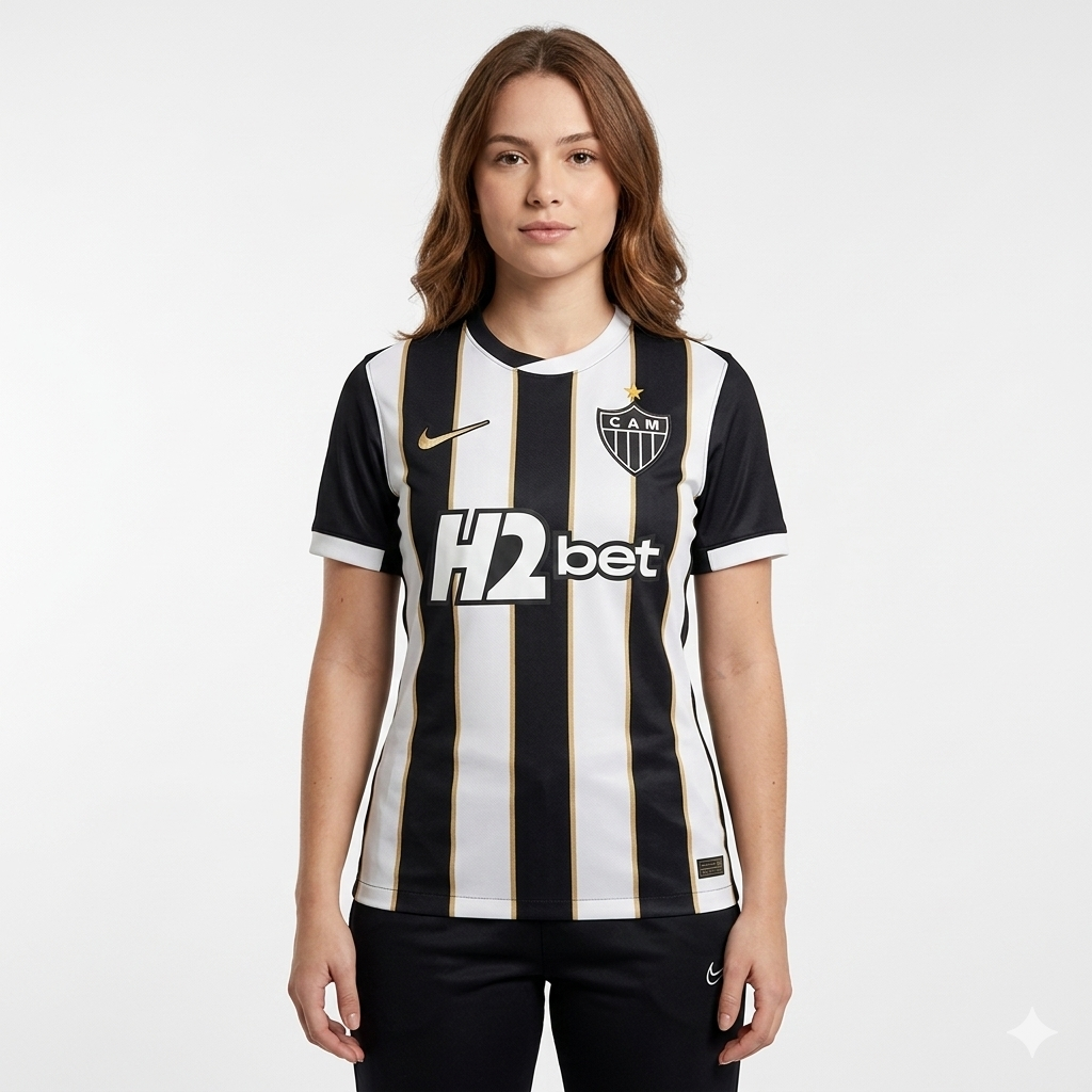 Camisa Nike Feminina Atlético Mineiro 26/27 Home