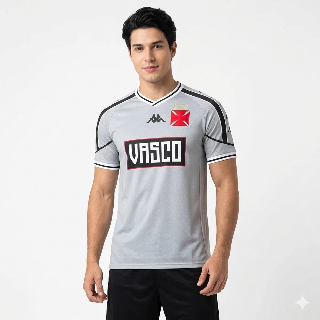Camisa Kappa Vasco 2025 Aquecimento