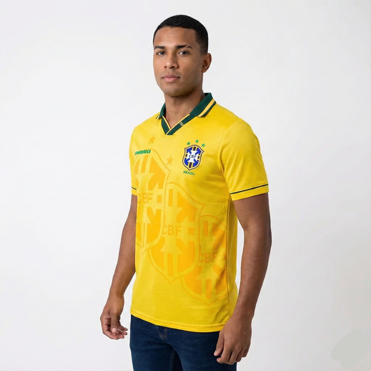 Camisa Umbro Retrô Seleção Brasil 1994 Home