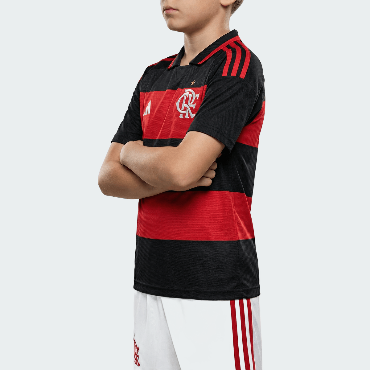 Conjunto Infantil Adidas Flamengo 26/27 I