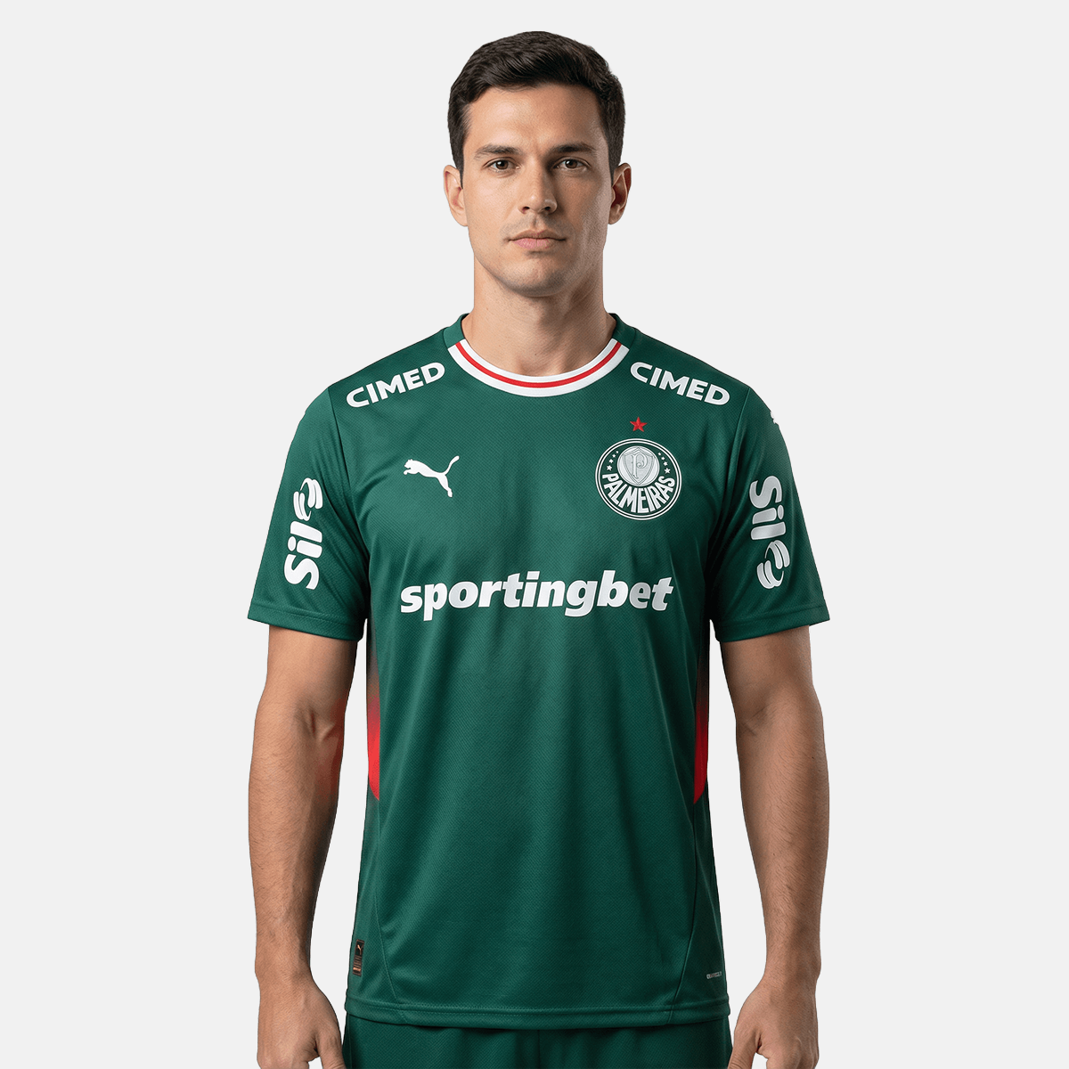 Camisa Puma Palmeiras 26/27 Home C/ Patrocínios