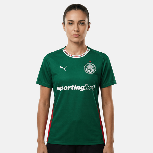 Camisa Feminina Puma Palmeiras 26/27 Home